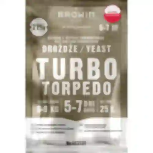 Turbo Torpedo 5-7 days distiller’s yeast, 21%