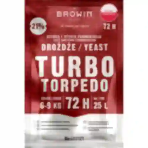 Turbo Torpedo distillery yeast 72h 21% - 120 g