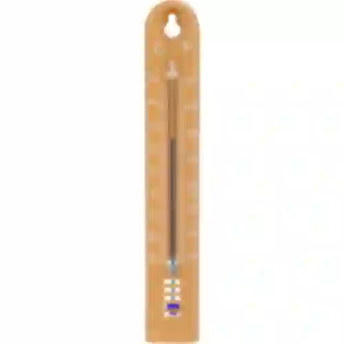 Universal-Thermometer, light brown (-30°C to +50°C) 17cm