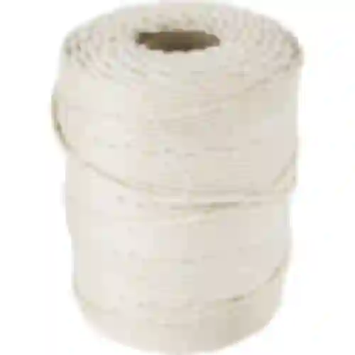 White cotton twine for meat tying (240°C) 55 m
