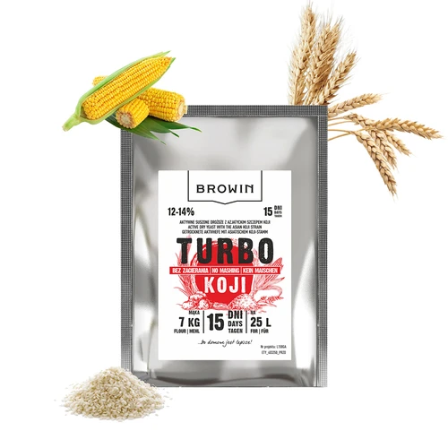 Turbo Koji distiller’s yeast, 50 g (no mashing!) - 4 ['Koji yeast', ' Koji fungus', ' rye vodka', ' potato vodka', ' cold mashing', ' yeast for alcohol', ' moonshine yeast', ' distiller’s yeast', ' no mashing', ' yeast for rye', ' for whiskey', ' yeast for whisky', ' yeast for whiskey']