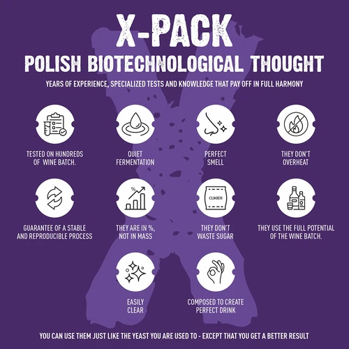 Turbo X-Pack Yeast 1,8 kg - Professional Grade for large batches - 7 ["distiller's yeast", ' alcohol yeast', ' turbo yeast', ' 18% yeast', ' yeast for moonshine', ' for homemade spirits', ' distillation yeast for 500 liters', ' large batches', ' clean fermentation', ' sugar washes', ' fermentation', ' sugar-based washes', ' stable fermentation', ' pleasant aroma during fermentation', ' easy clarification', ' distillation', ' X yeast', ' Browin yeast', ' 1.8 kg yeast', ' alcohol yeast', ' recommended yeast', ' high-quality yeast', ' dried yeast with nutrients', ' easy wash clearing', ' large yeast package']