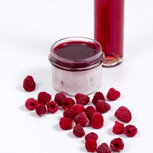 Twist-off jar 235 ml with a colour Ø82/6 lid - 6 pcs - 11 ['glass jar', ' decorative cap', ' for preserves', ' for preserves', ' for jams', ' set of jars']