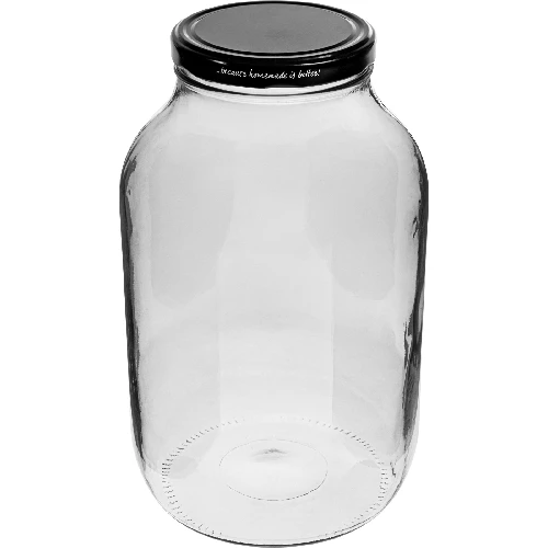 Twist off lid Ø100 , black - 10 pcs. - 6 ['jar caps', ' caps fi 100', ' good jar caps', ' jar lids', ' jar caps', ' twist-off caps', ' jar lids', ' black caps for jars']