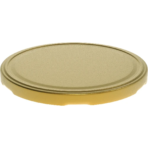 Twist off lid Ø100 , gold - 10 pcs. - 2 ['cap', ' screw-on cap', ' jars']