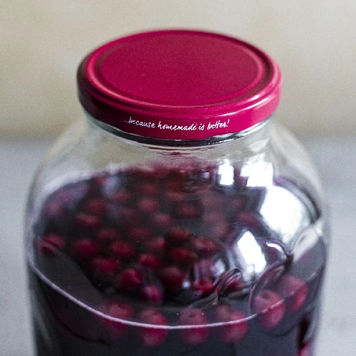 Twist off lid Ø100, Maroon - 10 pcs. - 6 ['jar caps', ' caps fi 100', ' good jar caps', ' jar lids', ' jar caps', ' twist-off caps', ' jar lids', ' maroon caps for jars']