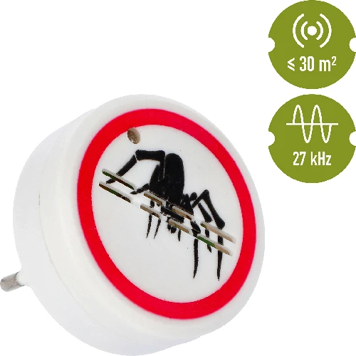 Ultrasonic spider repeller - for home use - 5 ['repeller', ' spider repeller', ' ultrasonic repeller', ' electric repeller', ' insect repeller']