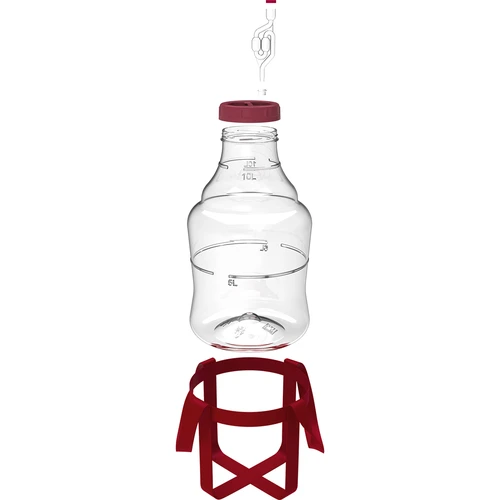 Unbreakable Demijohn - 10 L with braces - 2 ['wine demijohn', ' beer demijohn', ' wine containers', ' beer containers', ' PET containers', ' wide-mouth demijohn', ' wine sets', ' unbreakable containers', ' fermentation containers', ' fermentation demijohn', ' demijohn with a cap', ' demijohn with accessories', ' wine novelties', ' home wines', ' home-made beer', ' carrying straps', ' demijohns', ' plastic', ' unbreakable', ' fermenter', ' fume', ' carboy', ' gallon', ' wine', ' beer', ' with straps', ' set', ' 10L']