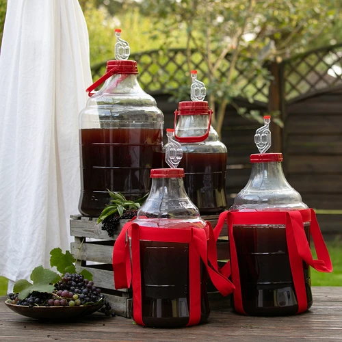 Unbreakable Demijohn - 15 L with handle - 11 ['demijohns', ' shatterproof demijohns', ' 15 l demijohns', ' beer container', ' beer demijohns', ' fermenter', ' fermentable', ' unbreakable demijohns', ' wide mouth demijohns', ' balloon holder']