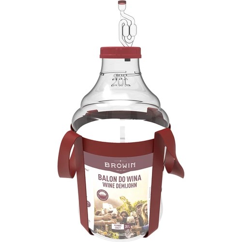 Unbreakable Demijohn - 20 L with braces - 3 ['demijohns', ' shatterproof demijohns', ' 20l demijohns', ' beer container', ' beer demijohns', ' fermenter', ' fermentable', ' unbreakable demijohns', ' wide mouth demijohns', ' balloon holder']