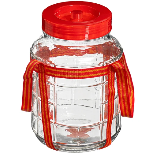 Universal 10 L jar  - 1 ['wine jar', ' preserve jar', ' jar for wine', ' large glass jar', ' for liqueur']