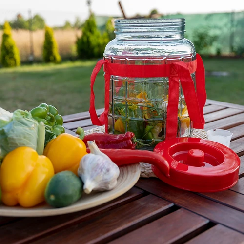 Universal 8 L jar - 8 ['wine jar', ' preserve jar', ' jar for wine', ' large glass jar', ' for liqueur']