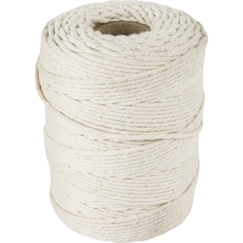 White-and-red cotton twine for meat tying (240°C) 55 m (threads, strings,  nettings) - symbol:310205