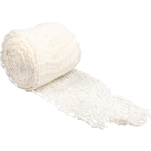 White netting with dimensions of 12.5 cm x 5 m, thermal resistance of up to  220°C (threads, strings, nettings) - symbol:310104