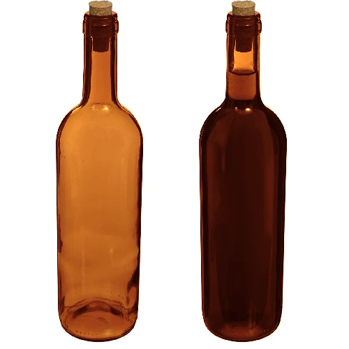 Wine bottle 0.75 L, brown - 8-pack - 5 ['750ml bottle', ' wine bottle', ' wine bottle', ' wine bottles', ' wine bottles', ' glass bottle', ' cork bottle', ' 0.7 bottles', ' brown wine bottles']