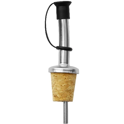 Wine pourer , metal   - 1 ['wine pourer', ' wine from pourer', ' prosecco from pourer', ' aerator wine pourer', ' pourer']