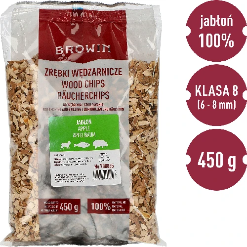 Wood chips for smoking/grilling, apple, 450 g, class 8 - 2 ['wood chips for smoking', ' smoking wood chips', ' wood chips for grill', ' wood chips for grilling', ' smoke for smoking', ' apple wood chips', ' wood chips from apple wood', ' wood chips for smoking meat', ' wood chips for smoker', ' wood chips for fish', ' wood chips for lamb', ' wood chips for pork']