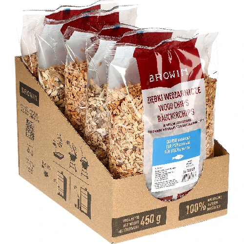 Wood chips for smoking/grilling for fish, 50% oak + 50% alder, 450 g, class 8 - 3 ['wood chips for smoking', ' smoking wood chips', ' wood chips for grill', ' wood chips for grilling', ' smoke for smoking', ' wood chips for fish', ' oak and alder wood chips', ' mix for fish', ' oak-alder wood chips', ' wood chips for smoking fish', ' wood chips for smoker', ' fish smoking', ' fish grilling', ' smoked carp cod trout salmon', ' cold smoking', ' cold smoked salmon', ' for smoker', ' which wood chips']