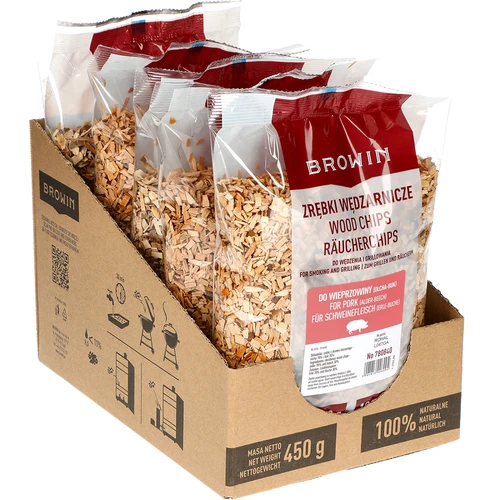 Wood chips for smoking/grilling of pork, 70% alder + 30% beech, 450 g, class 8 - 3 ['wood chips for smoking', ' smoking wood chips', ' wood chips for grill', ' wood chips for grilling', ' smoke for smoking', ' wood chips for pork', ' alder and beech wood chips', ' mix for pork', ' alder-beech wood chips', ' wood chips for smoking ham', ' wood chips for steaks', ' wood chips for smoker', ' pork smoking', ' meat grilling', ' smoked ham', ' for smoker', ' which wood chips']