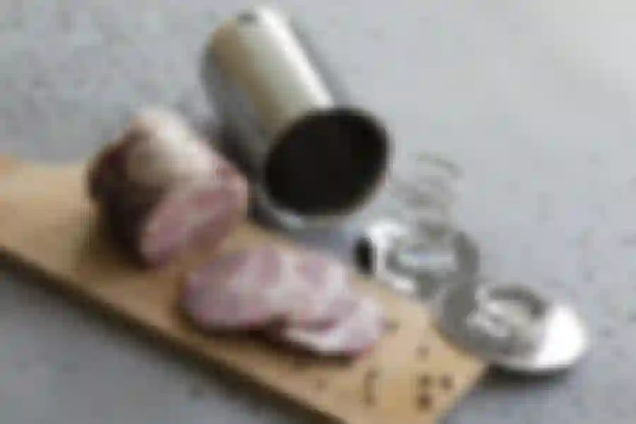 Browin Przepiśnik - Pork neck from a pressure ham cooker